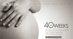 Desktop Screenshot of 40weeksthemovie.com